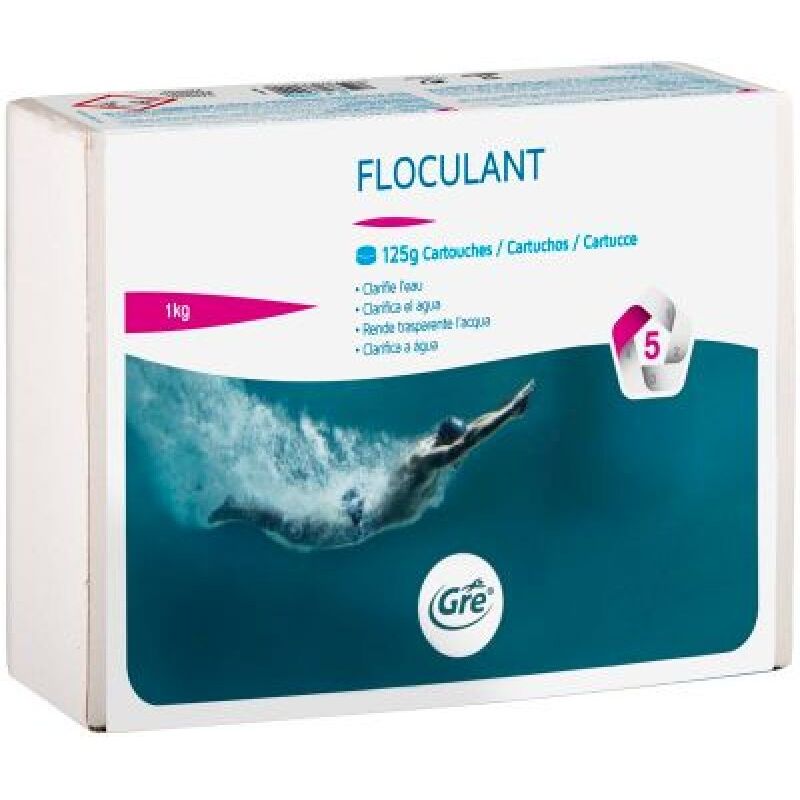 foto del prodotto flocculante gre in cartucce 1 kg