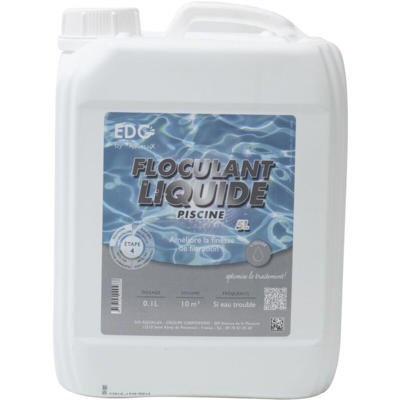 foto del prodotto flocculante liquido per piscina 5 litri