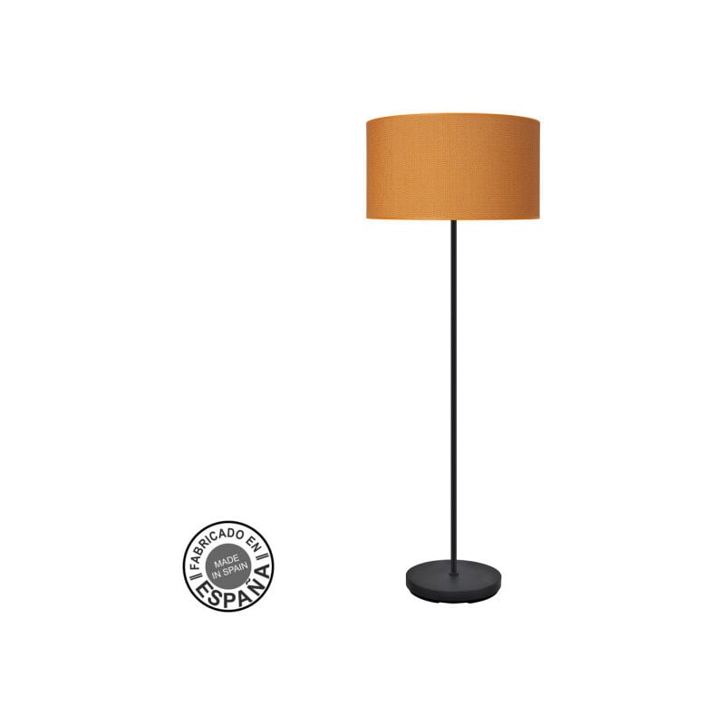 foto del prodotto floor de lounge 1xe27 nero arancione 163x40x40cm moda