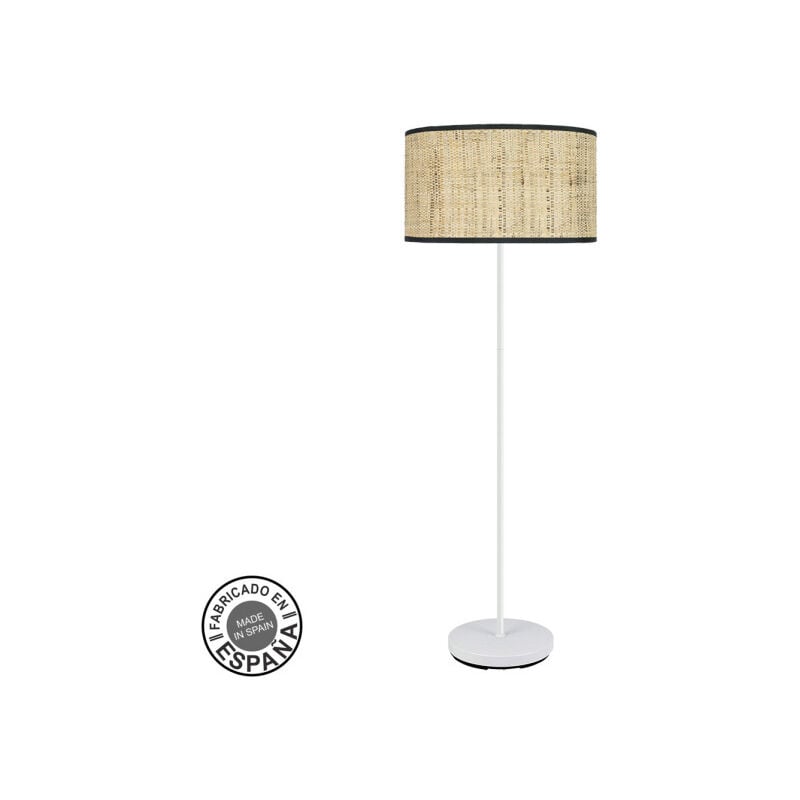 foto del prodotto floor de lounge 1xe27 white dark cane 163x40x40cm moda