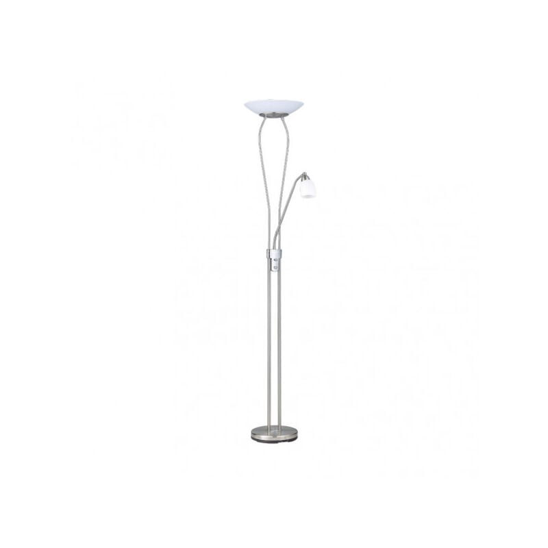 foto del prodotto floor de wolf 18 5w 4000k 1800 500lm nickel w reader dimmer 178x31,5x31,5 cm