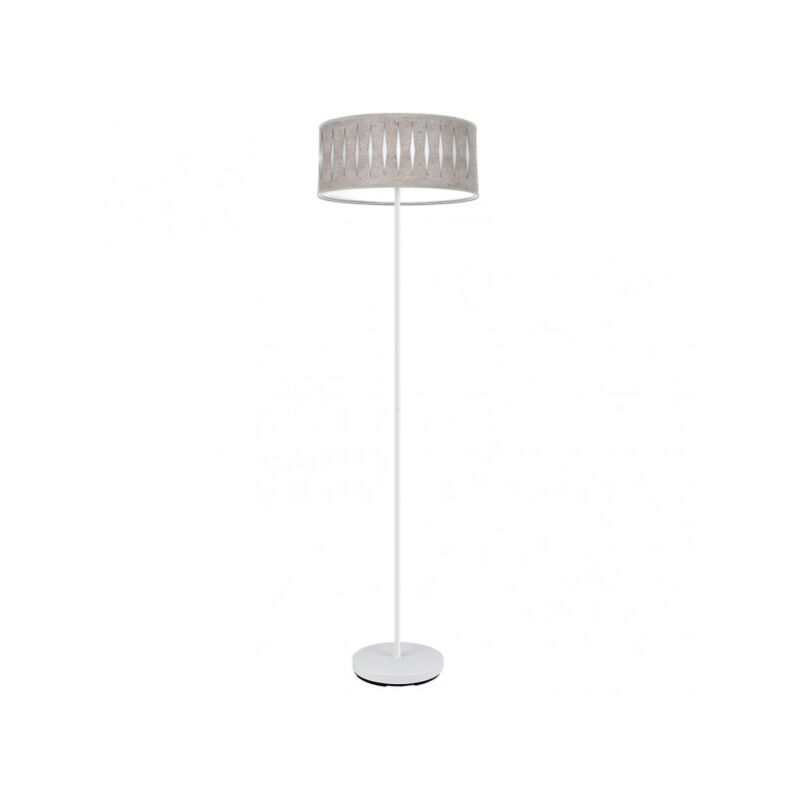 foto del prodotto floor piron 1xe27 bianco grigio cemento 165x40x40 cm mark fabrilamp