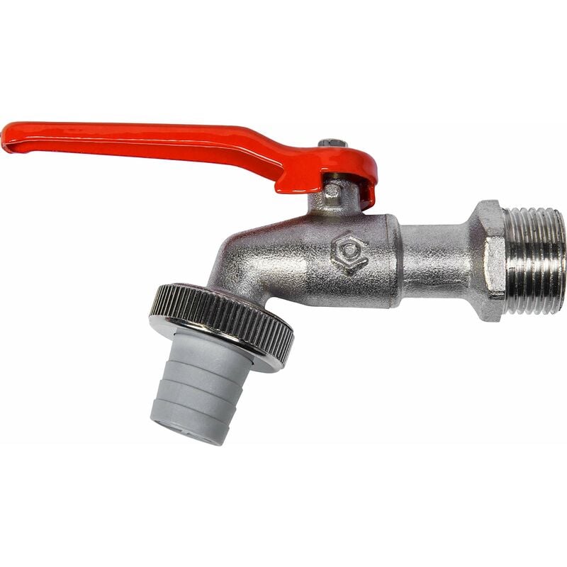 foto del prodotto flor92585 - rubinetto a incastro sferico in ottone da 3 4 - connex