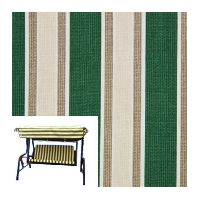 foto del prodotto floralcasa cuscini+telo multiriga verde dondolo 3p xtra