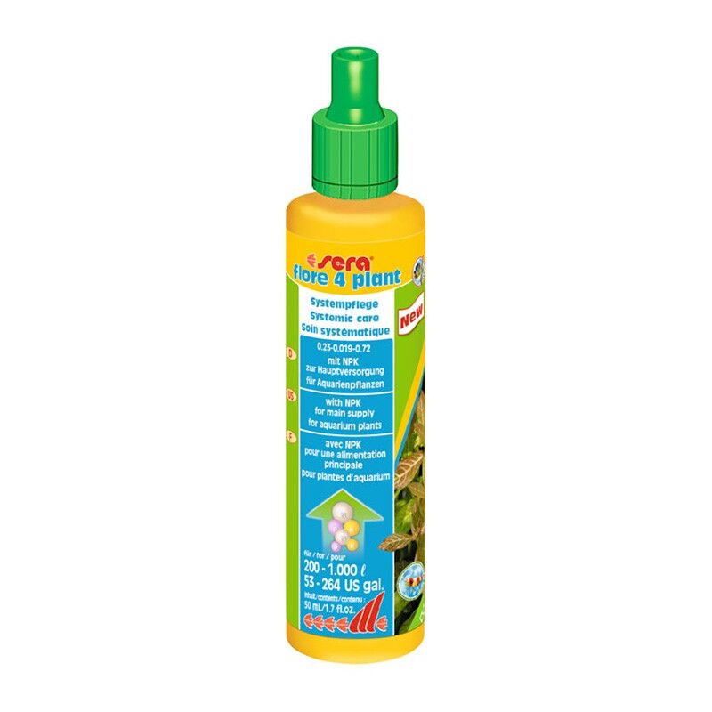 foto del prodotto flore 3 vital micronutrienti per acquari piantumati formato 50 ml sera