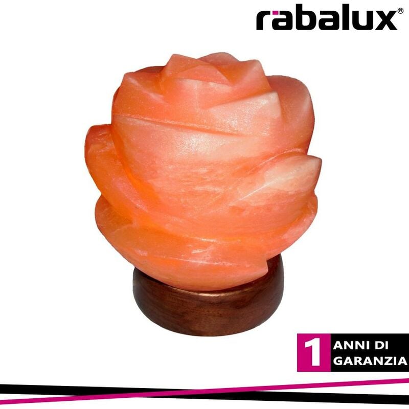 foto del prodotto flores, saltlamp, brown, e14 1x15w lightsource incl., with