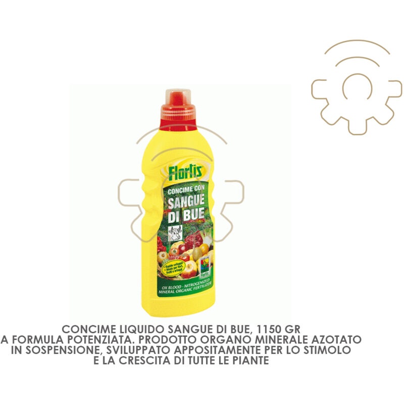 foto del prodotto flortis concime organico per le piante con sangue di bue 1150gr