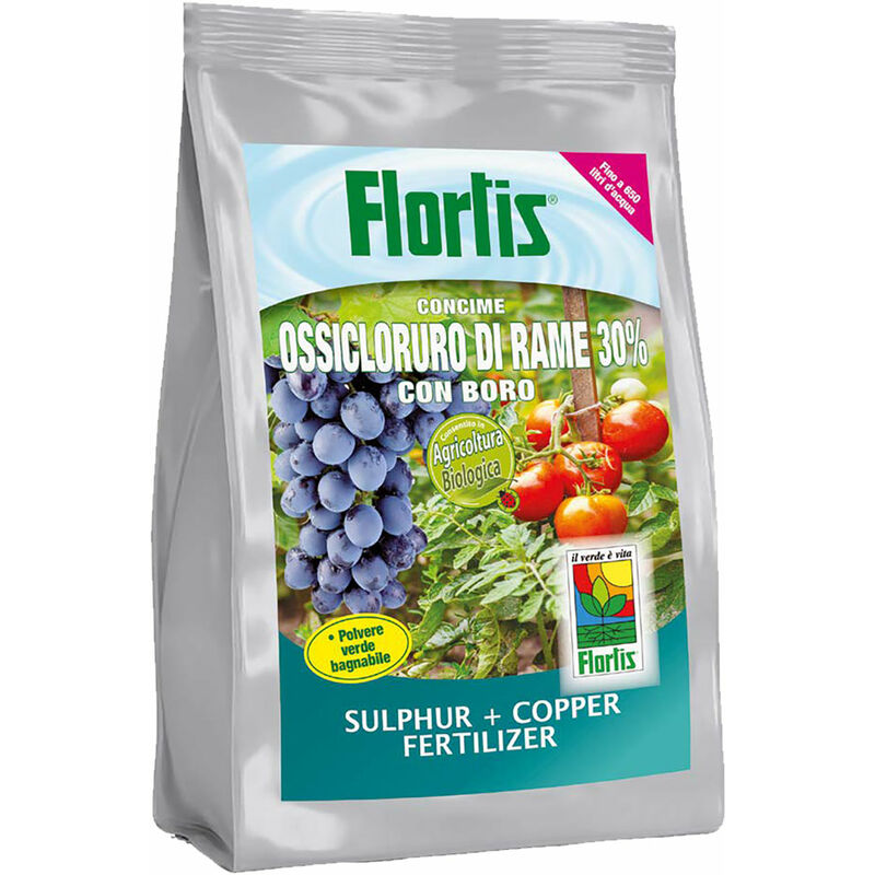 foto del prodotto flortis concime ossicloruro di rame 30 kg. 1 per giardino agricoltura