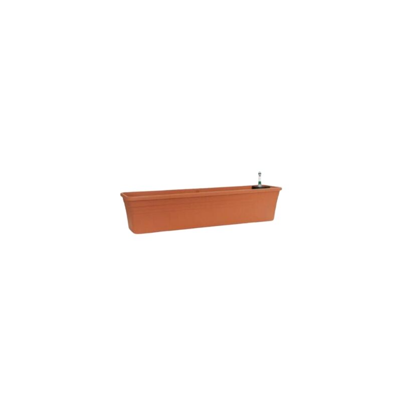 foto del prodotto florus fioriera mediterran con sistema di irrigazione watersystem 100cm terracotta