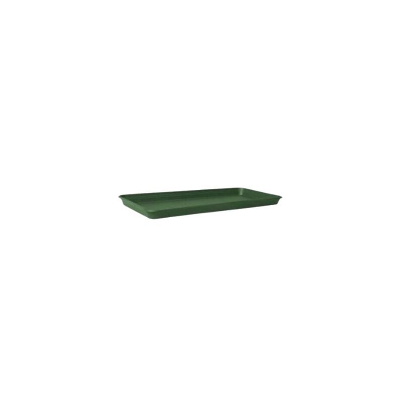 foto del prodotto florus sottovaso universal rectangular saucer 52cm verde