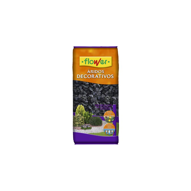 foto del prodotto flower marmolina nero stilo di fower 11 22 per decorare vasi, stecche, giardini, ecc. 20 l