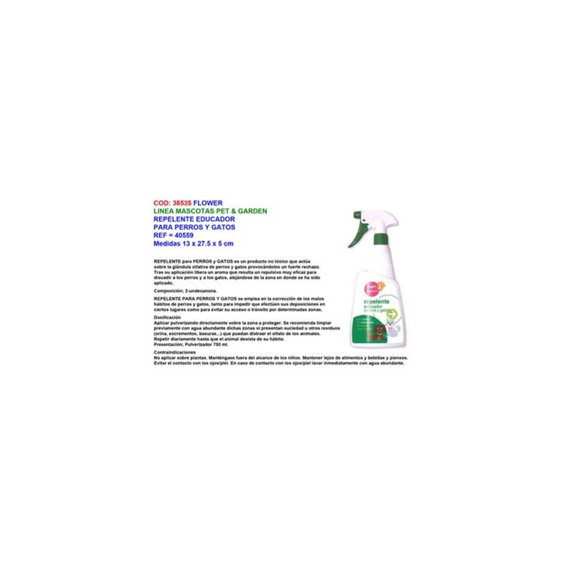 foto del prodotto flower pet garden educatore repellente per cani e gatti 40559