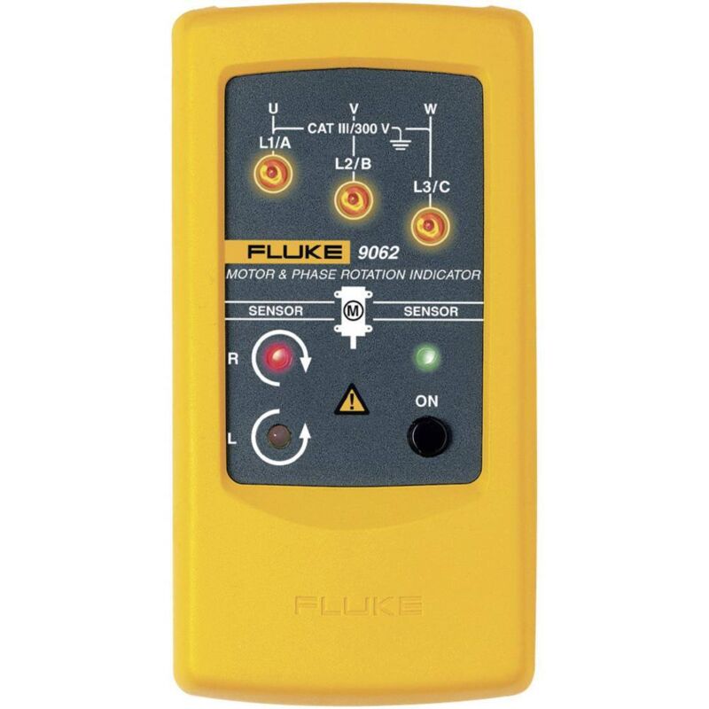 foto del prodotto fluke 9062 misuratore campo rotante cat iii 300 v led