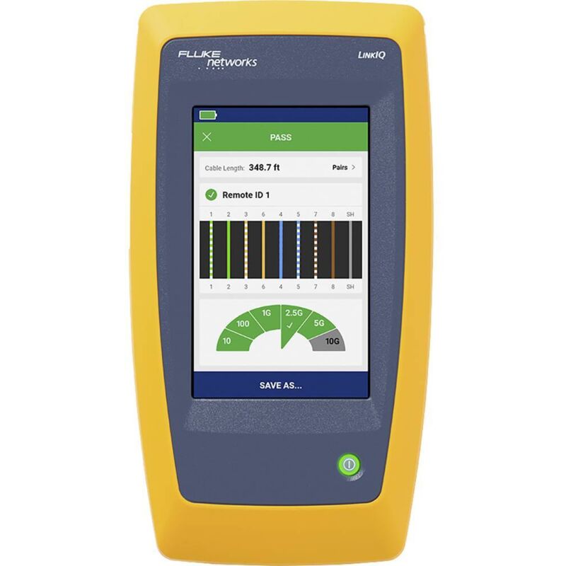 foto del prodotto fluke networks liq 100 tester di rete