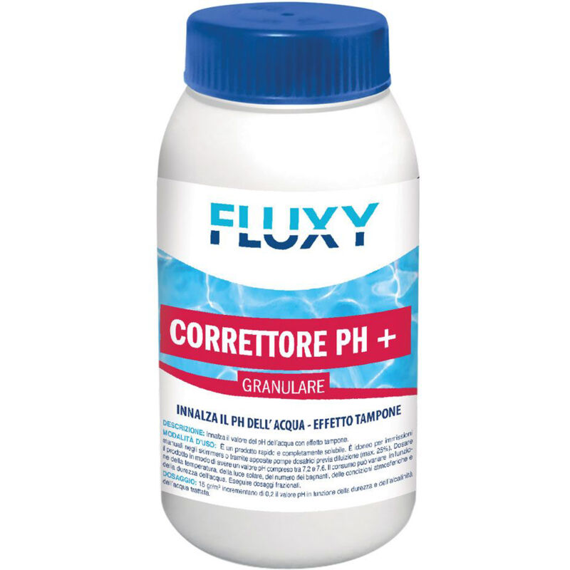 foto del prodotto fluxy correttore granulare di ph per piscine innalza il ph dell acqua 1kg