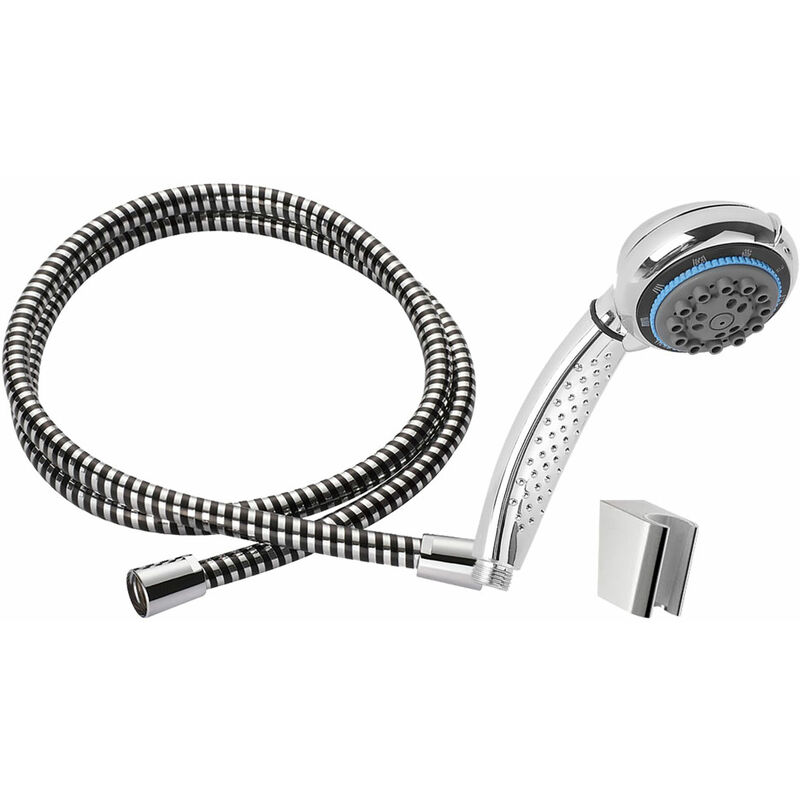 foto del prodotto fluxy doccetta linea dark grey 8 getti