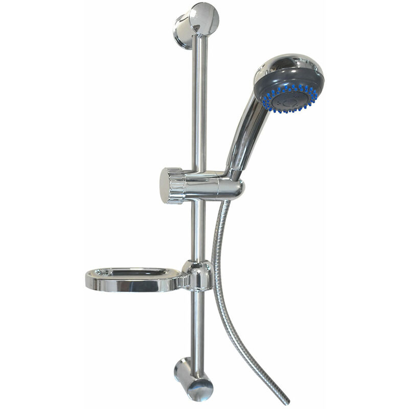 foto del prodotto fluxy saliscendi doccia linea dark grey 3 getti