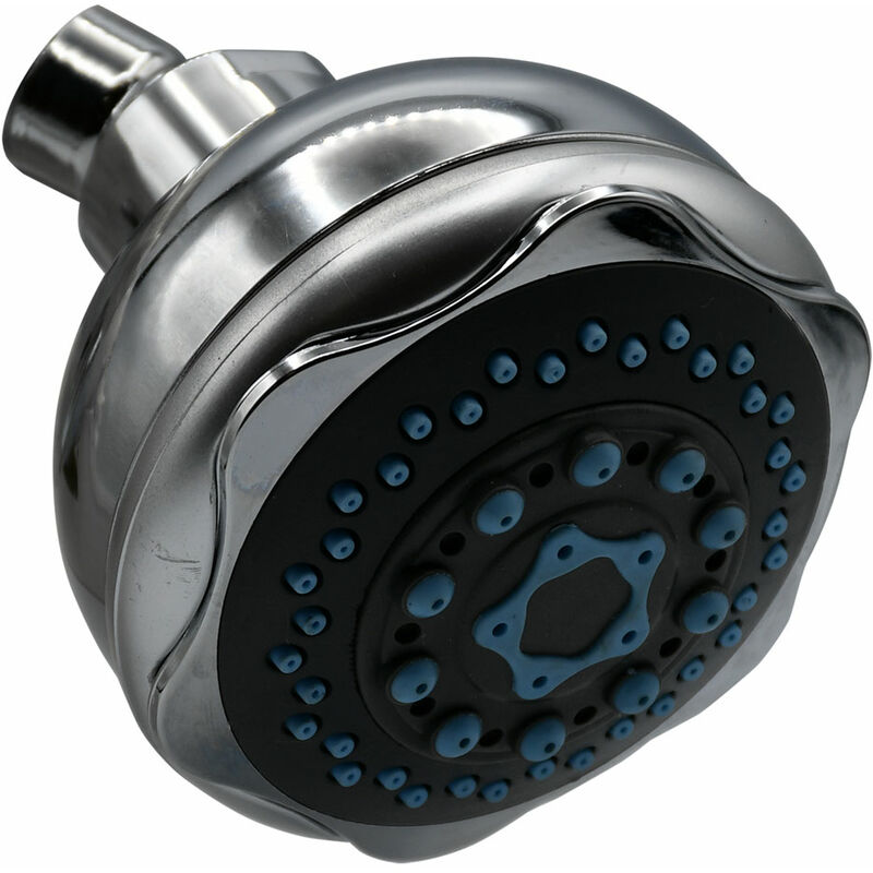 foto del prodotto fluxy soffione anticalcare linea light grey 5 getti