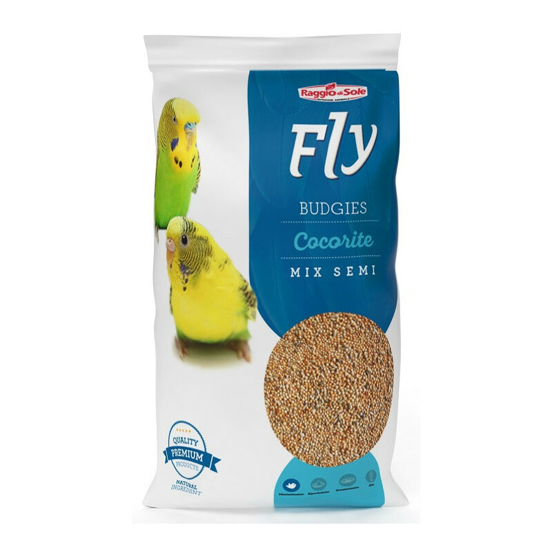 foto del prodotto fly mix di semi per cocorite da 1 kg raggio di sole