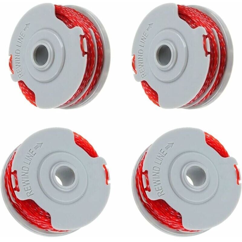 foto del prodotto flymo fly021 bobina di ricambio per filo per decespugliatore 1.5mm dual auto feed contour mini trim multi trim power trim e revolution 4 pezzi