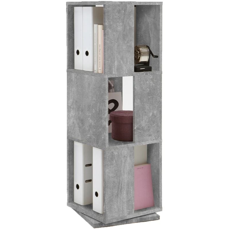foto del prodotto fmd scaffale girevole 3 scomparti h 108 cm tower