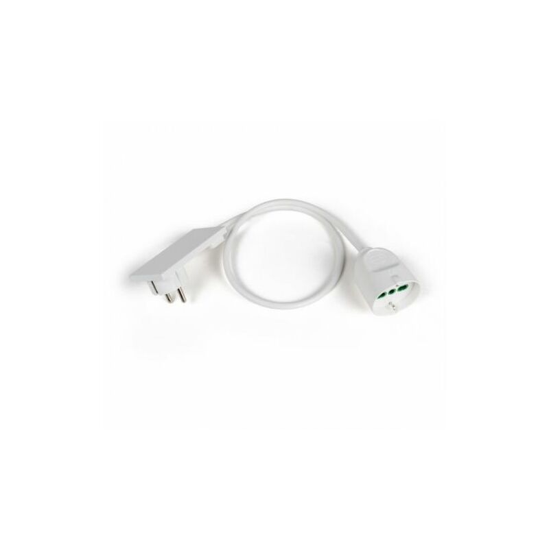 foto del prodotto fme 92.032 prolunga salvaspazio schuko presa bip clock bco