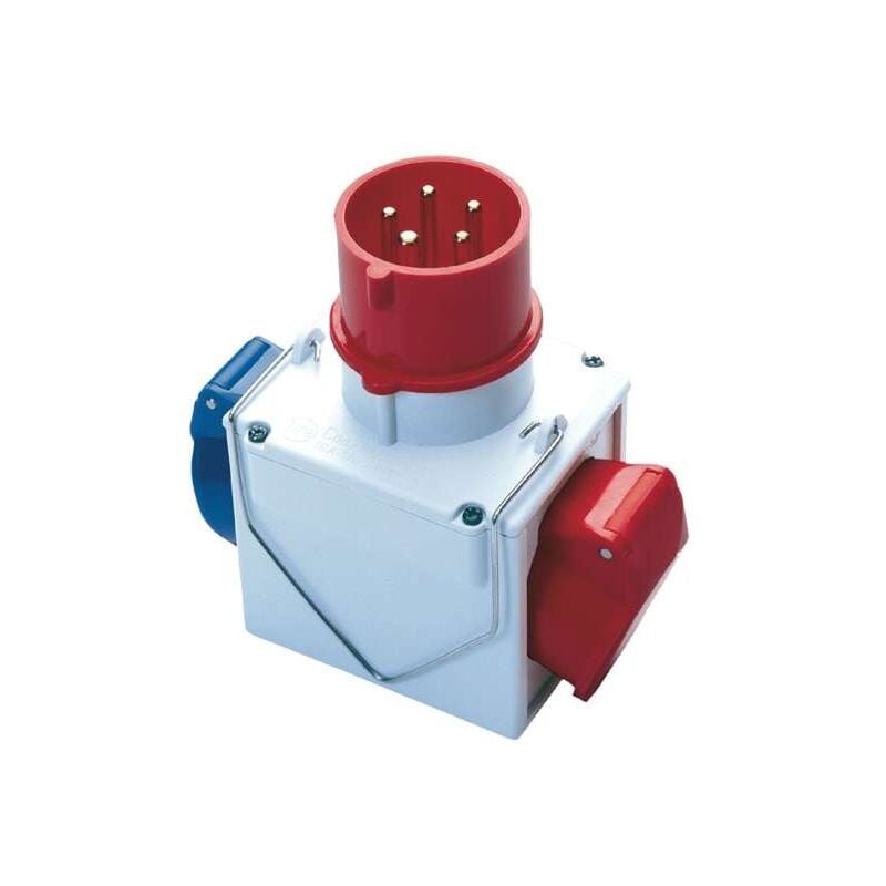 foto del prodotto fme adattatore spina cee 2 prese protezione ip44