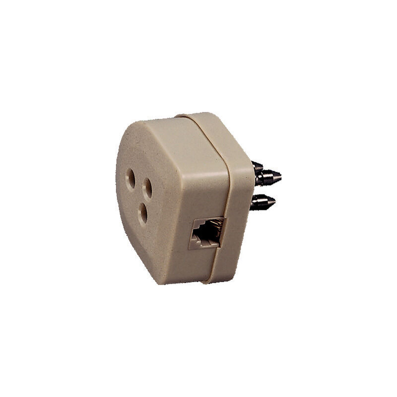 foto del prodotto fme art.22.170 spina presa plug 6 4c x tel.