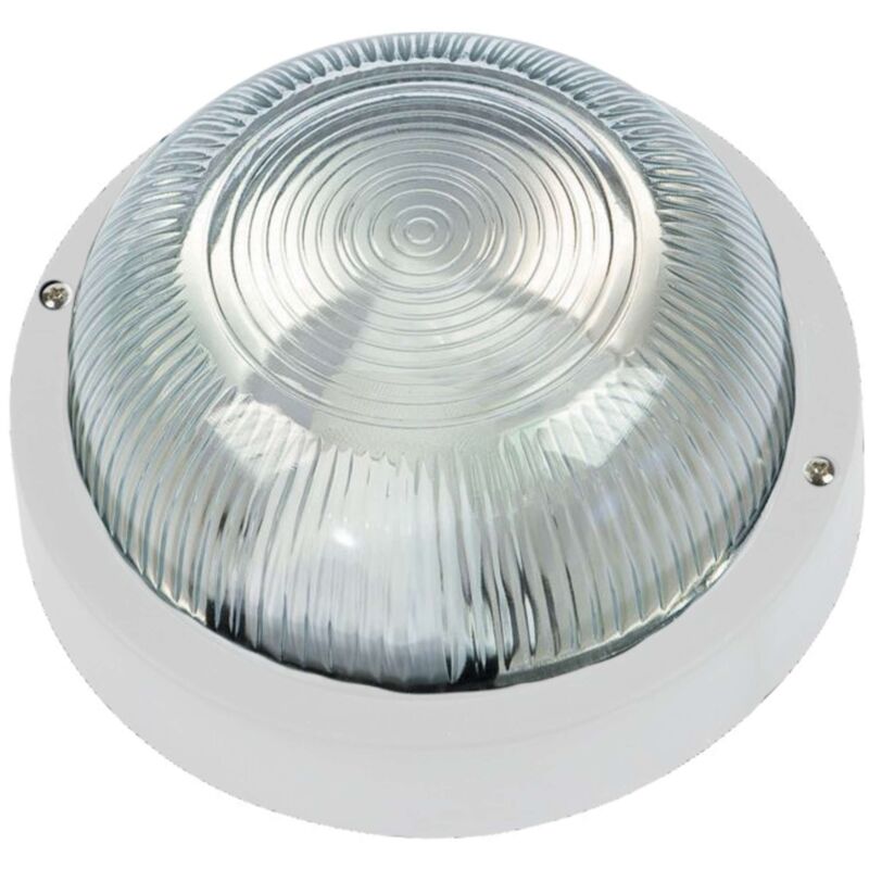 foto del prodotto fme art 62.710 plafoniera lampada tonda e27 bianca per lampade fino a 60w