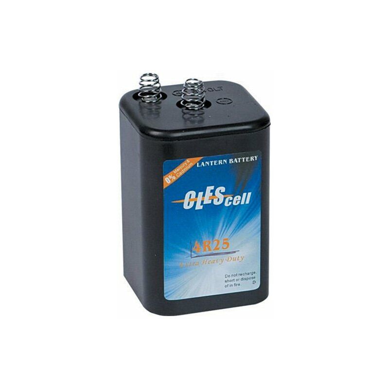 foto del prodotto fme art 62.768 batteria 6v per lampeggiante lampeggiatore da cantiere