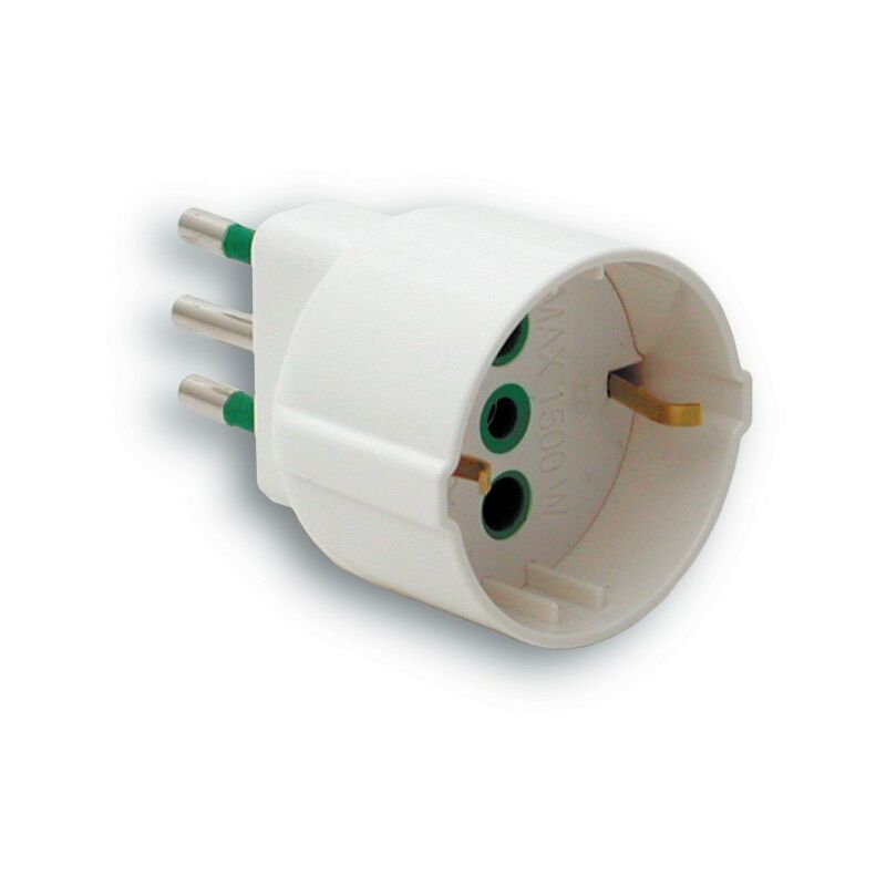 foto del prodotto fme art.87.130bl adattat. 16a t schuko fanton pz 1,0