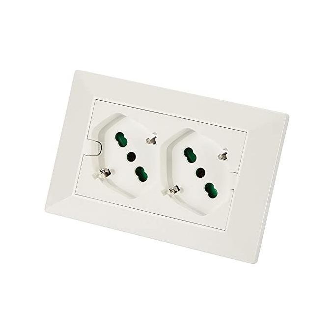 foto del prodotto fme frutto doppio presa sk 10 16a b co opera