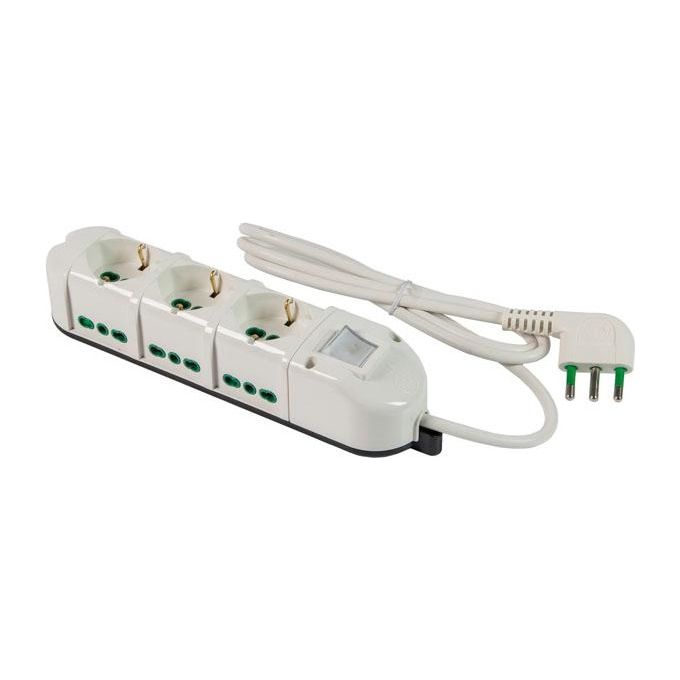 foto del prodotto fme multipresa 6x2pt 3xsk lat int retail 49122 fme
