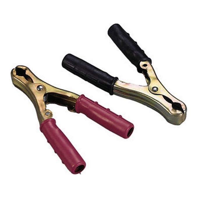 foto del prodotto fme pinza con batteria 200a mm 200 rossa