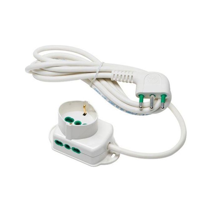 foto del prodotto fme prolunga multipla triax 3x1 3p ml 3 42107