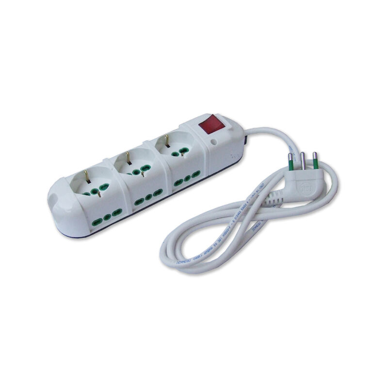 foto del prodotto fme prolunga multipresa 3x1 3 6 p. int42122