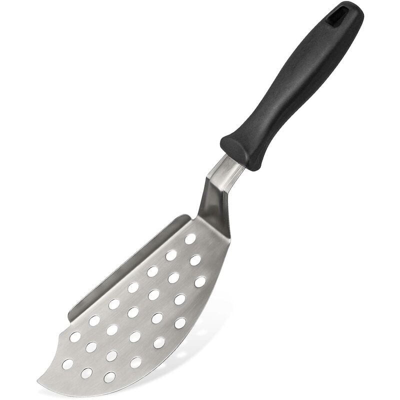 foto del prodotto fmprofessional 21723.0 paletta pesce, acciaio, argento nero, 50 x 50 x 20 cm