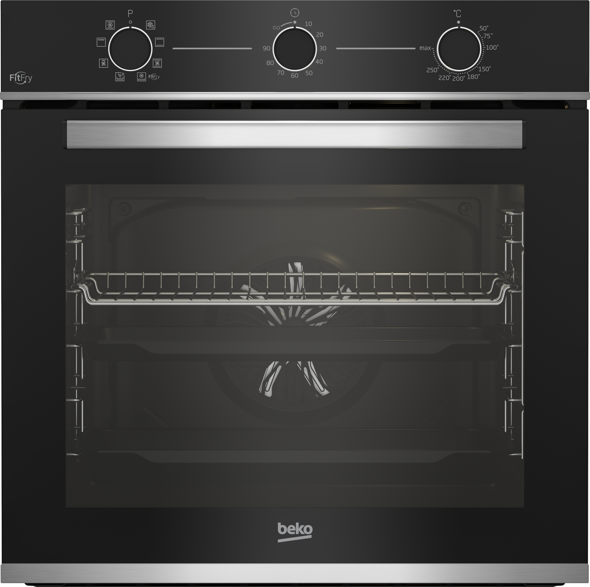 foto del prodotto fo 8funz nero inox airfry 72lt