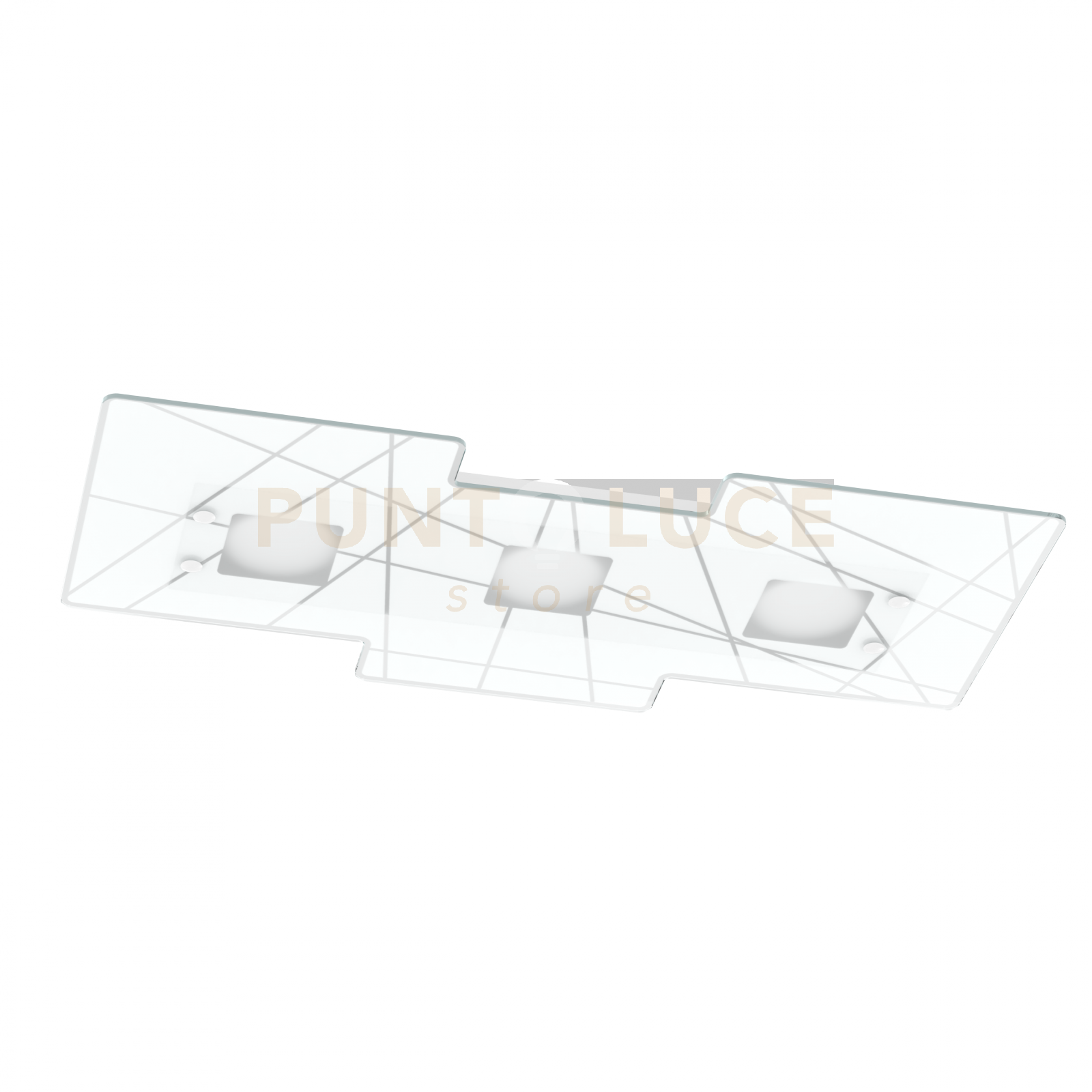 foto del prodotto focus applique plafoniera 3 luci 1199 3 r