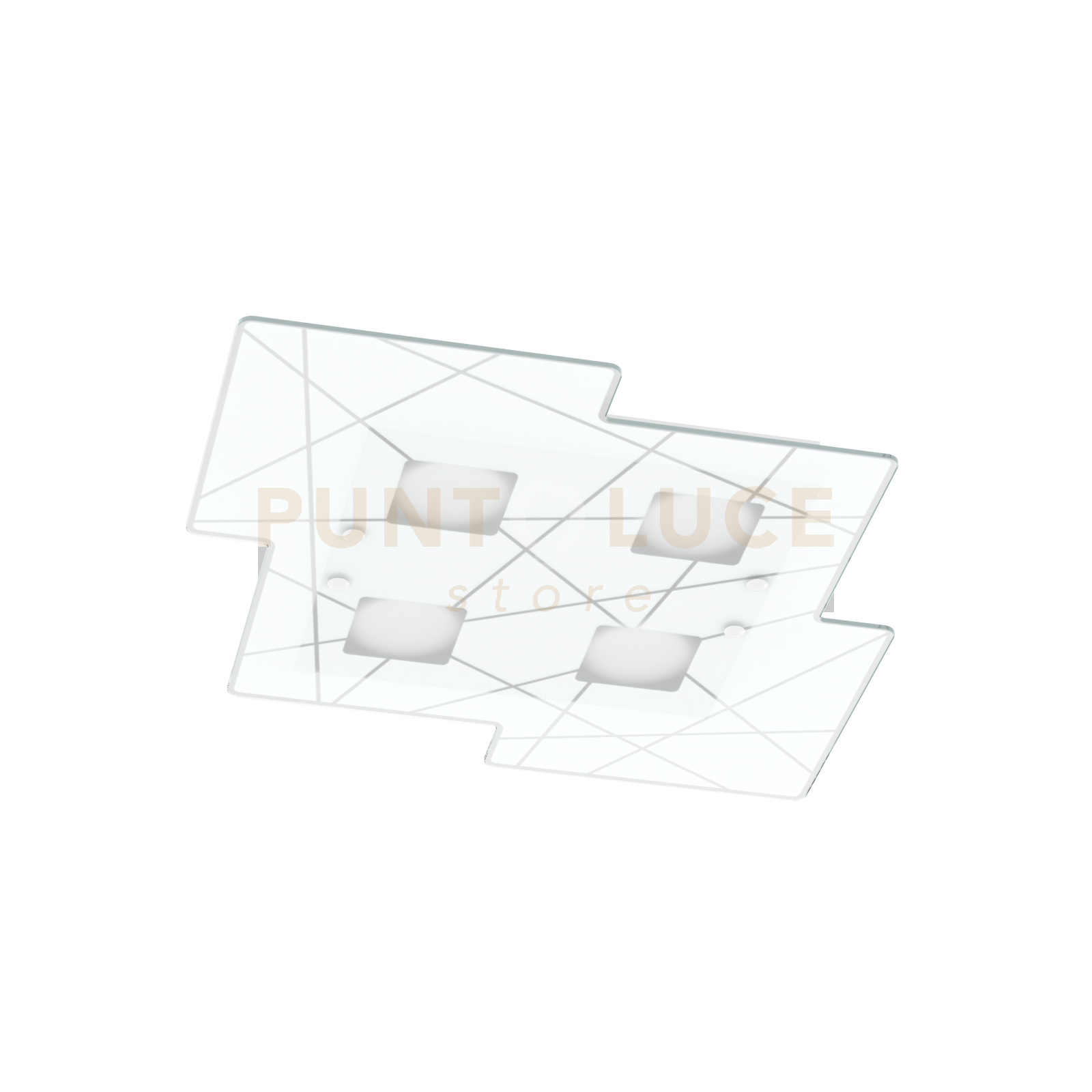 foto del prodotto focus applique plafoniera 4 luci 255943