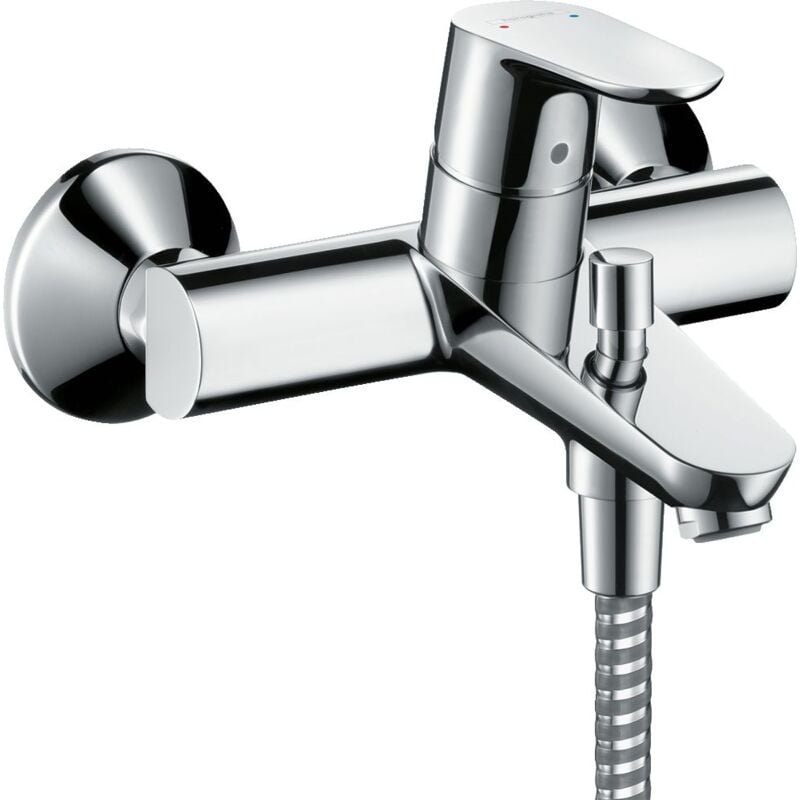foto del prodotto focus c2 miscelatore vasca doccia con cartuccia a 2 velocità cromo - 31948000 - hansgrohe