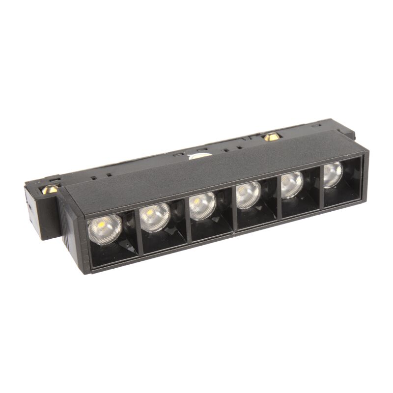 foto del prodotto focus per grill serie magnetic lane 6w 48v, luz 4200k, cri90, lunghezza da 110 mm spotlight di corsia magnetica jandei