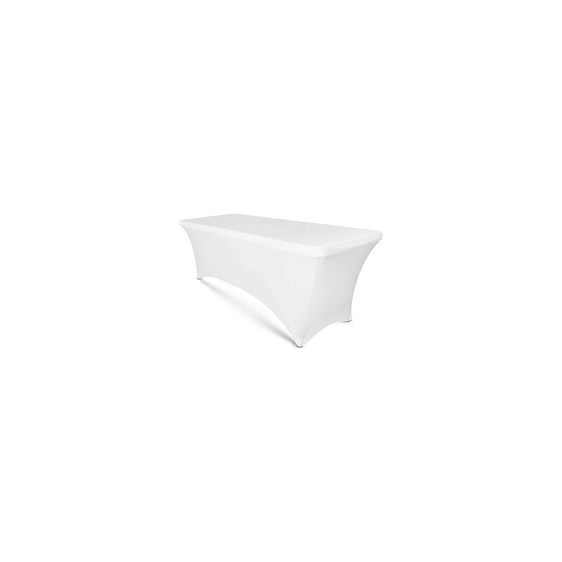 foto del prodotto fodera bianca per tavoli cz180 cm 180 x 45