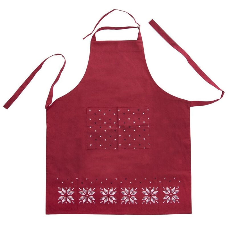 foto del prodotto fodera in cotone ispirata al natale protezione festosa in cucina