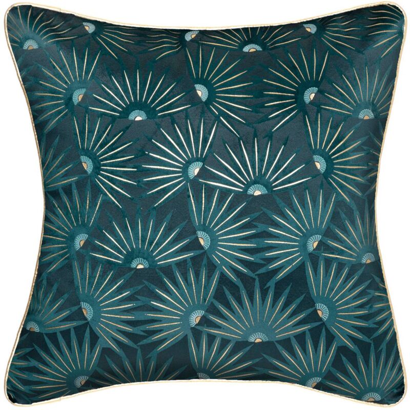 foto del prodotto fodera per cuscino feel blu anatra 40x40cm atmosphera cr ateur d int rieur