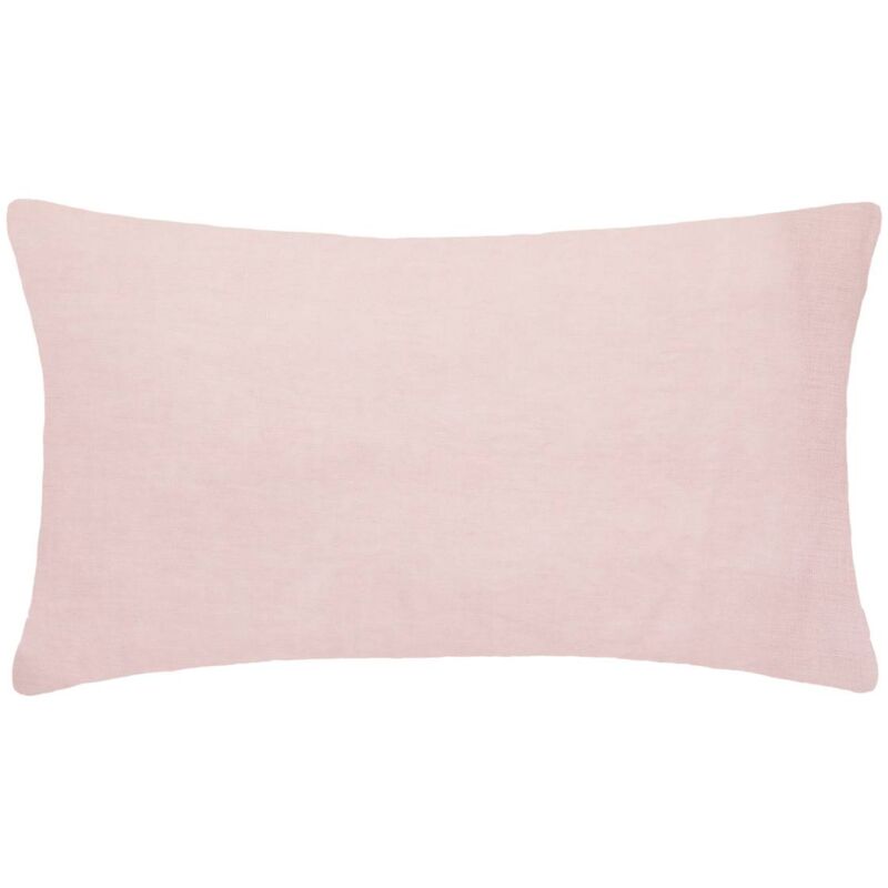 foto del prodotto fodera per cuscino linah in lino lavato rosa 50x70cm atmosphera cr ateur d int rieur