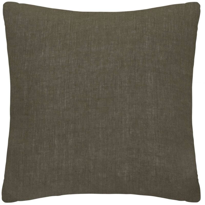 foto del prodotto fodera per cuscino linah in lino lavato verde cachi 65x65cm atmosphera cr ateur d int rieur