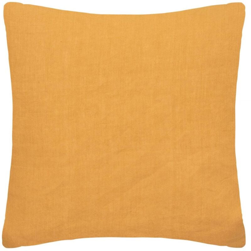 foto del prodotto fodera per cuscino linah lino lavato giallo senape 65x65cm atmosphera cr ateur d int rieur