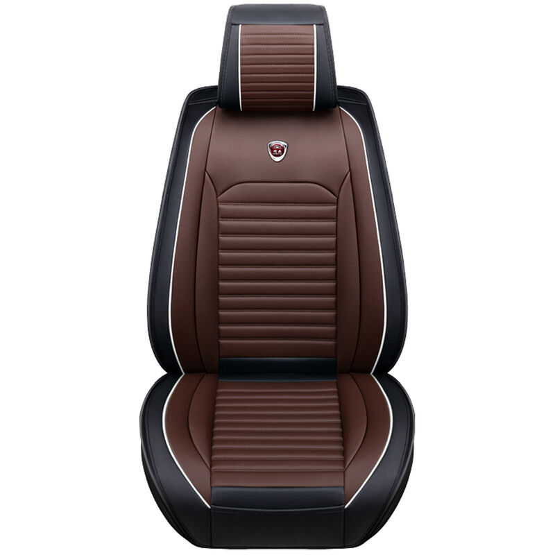 foto del prodotto fodera per cuscino per sedile anteriore per auto universale four season caff , edizione deluxe impermeabile zebraa