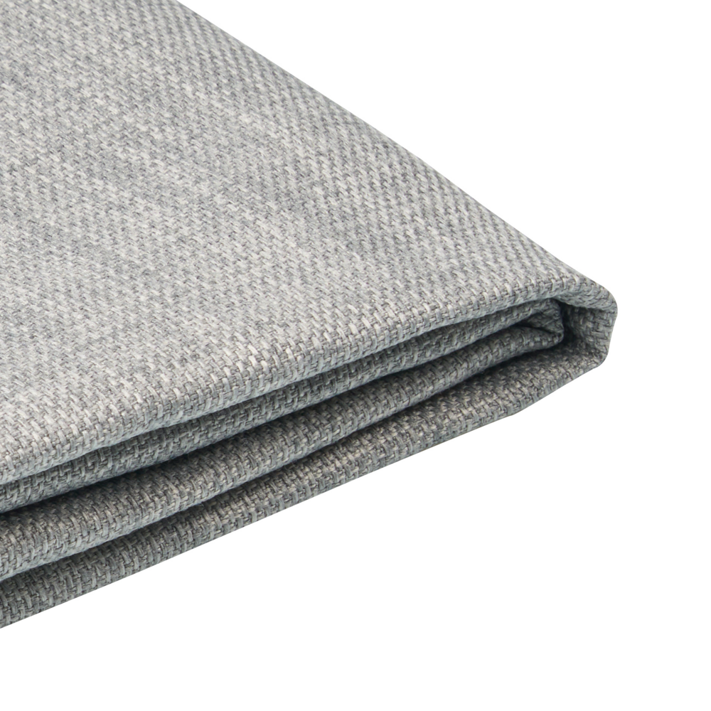 foto del prodotto fodera per telaio letto in velluto grigio chiaro 90 x 200 cm sfoderabile lavabile stile retr 